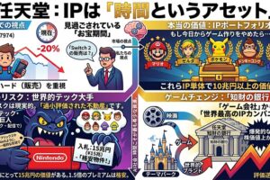 任天堂（7974）：IPは『時間』という名の究極アセット。今が「お宝期間」である理由